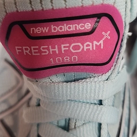 New Balance Fresh Foam 1080 Womens Sz 8.5 seafoam Athletic Shoes - Picture 3 of 14
